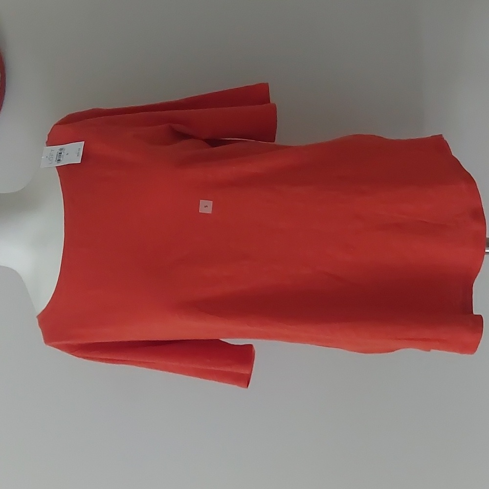 LOFT mid-sleeve, wide neck T-Shirt